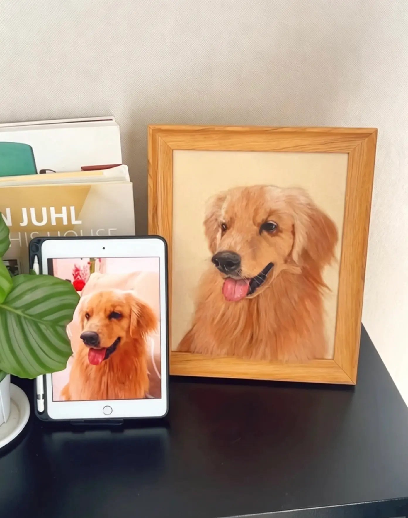 Custom felt pet portraits | Personalized handmade pet keepsakes