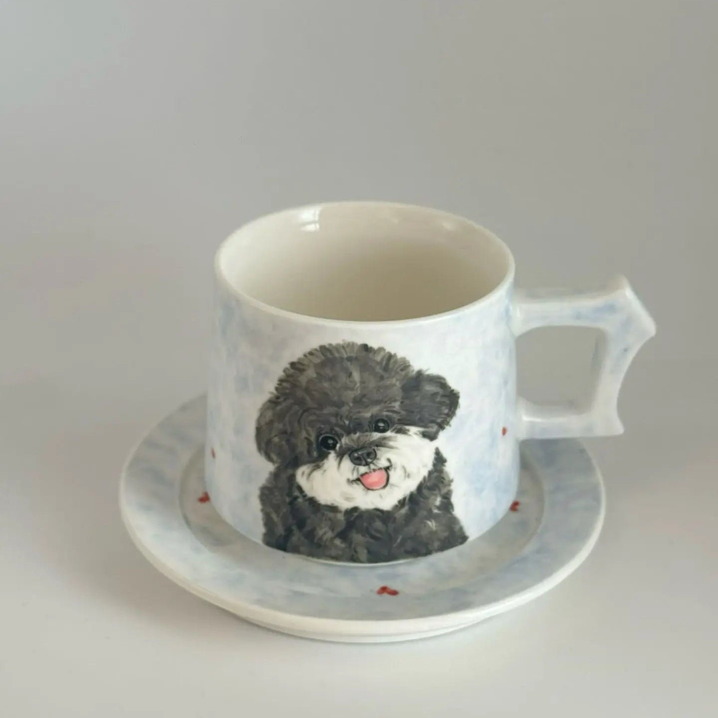 Premium ceramic dog mug – pet memorial mug option, custom pet keepsake mug